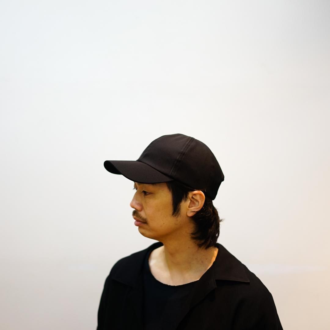 COMESANDGOES カムズアンドゴーズ リブベレー帽　ブラック　男女 COMESANDGOES (カムズアンドゴーズ） COTTON CASHMERE MESH