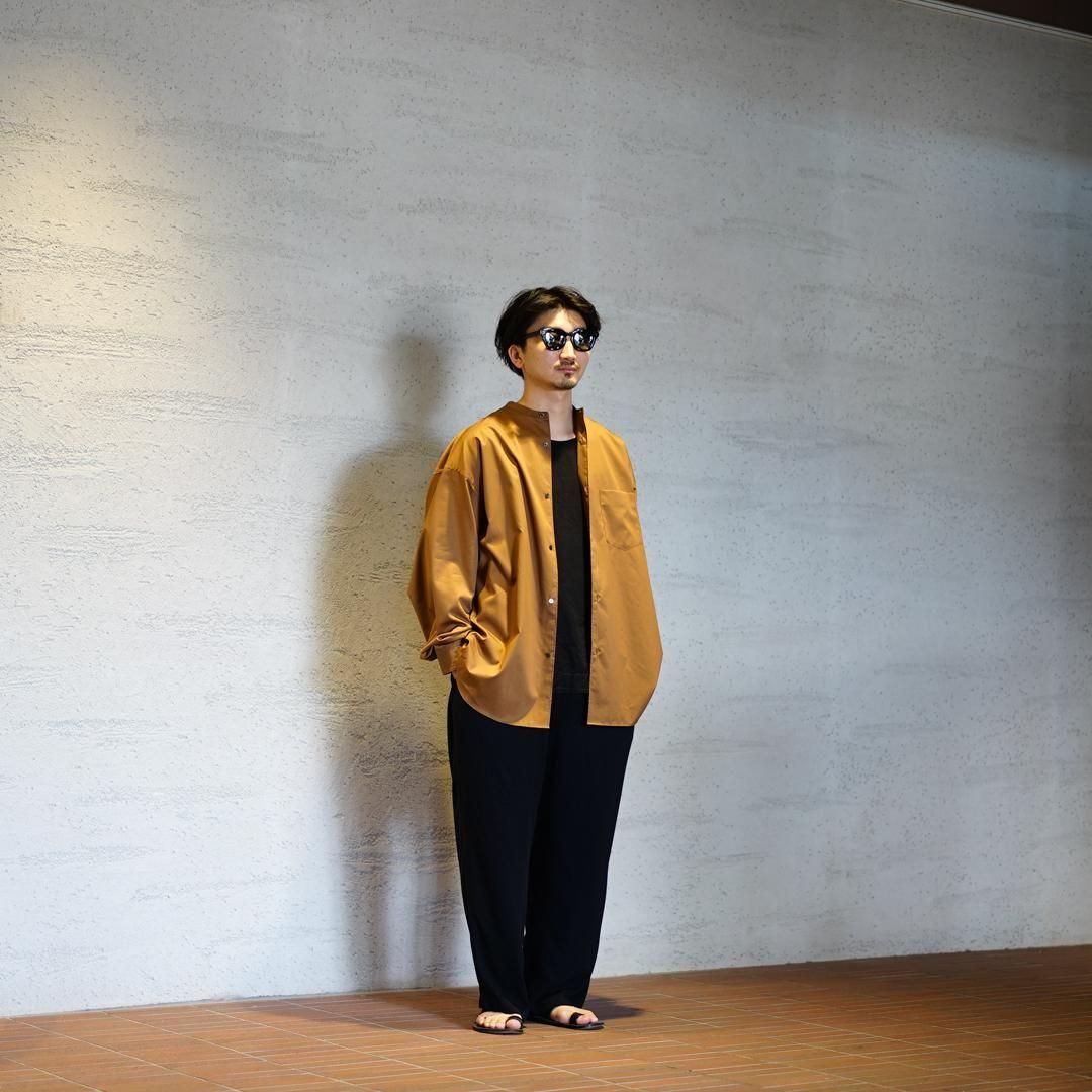 Graphpaper (グラフペーパー) Silicon Poplin Oversized Band Graphpaper (グラフペーパー) Silicon Poplin Oversized Band