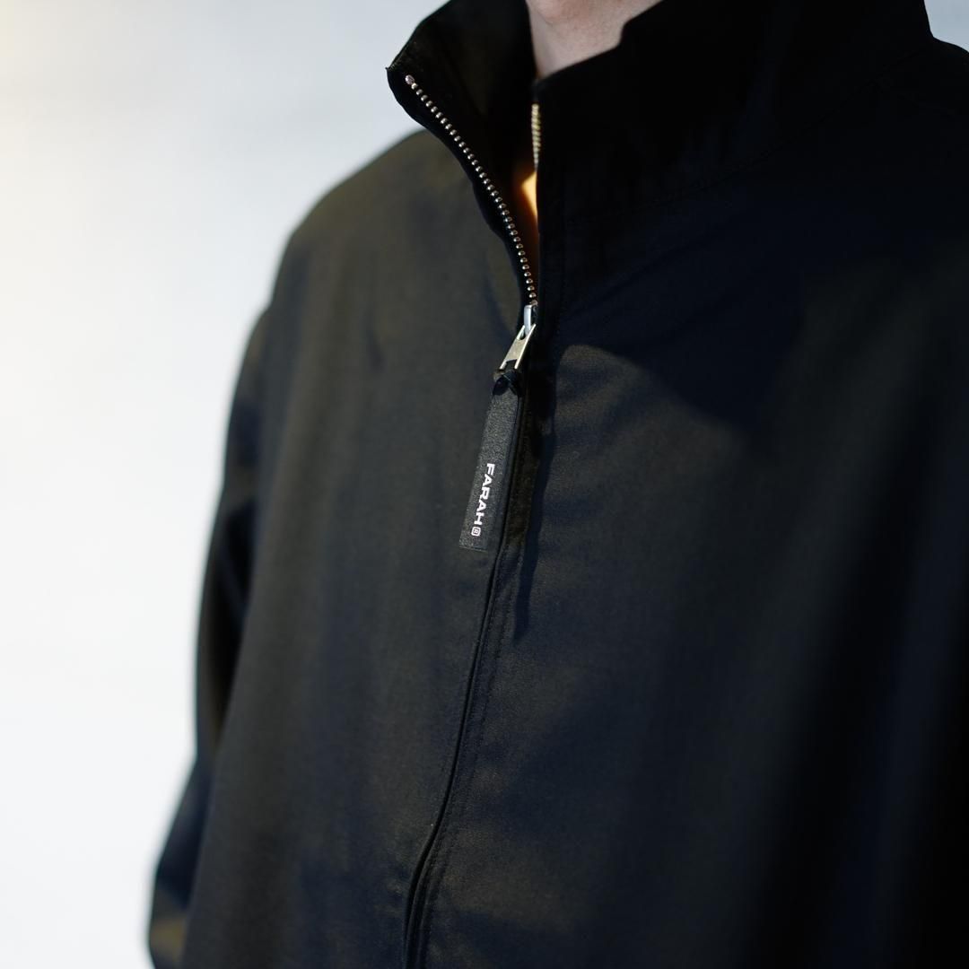 FARAH (ファーラー) Stand Up Zip Up Blouson (FR0501-M1002)/Black
