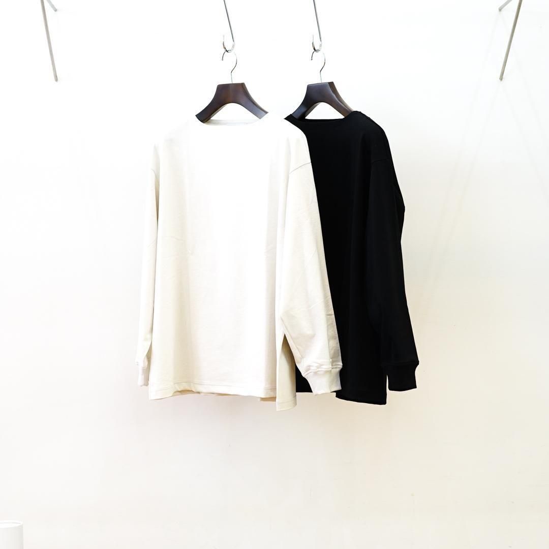 Graphpaper(グラフペーパー) Recycled Cotton Jersey Boat Neck