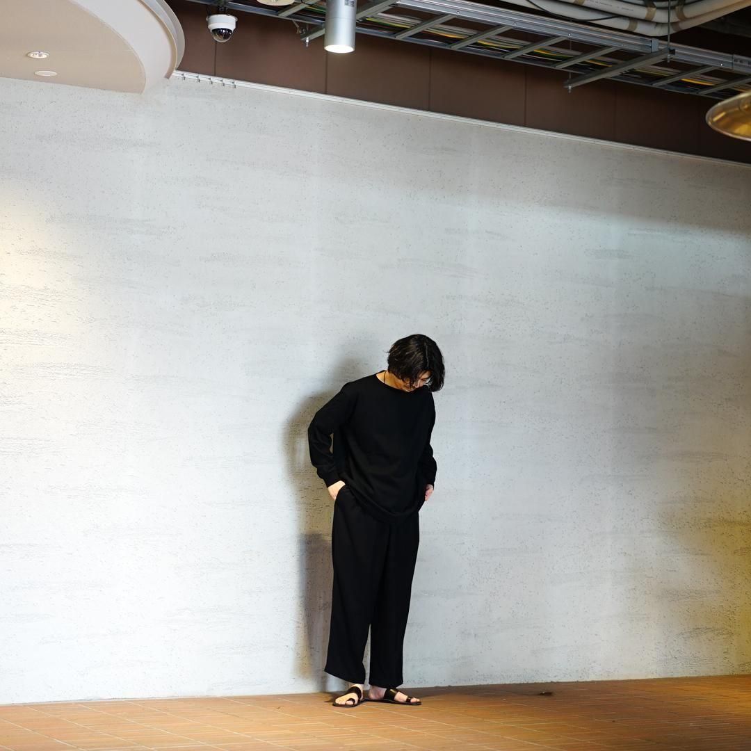 Graphpaper(グラフペーパー) Recycled Cotton Jersey Boat Neck
