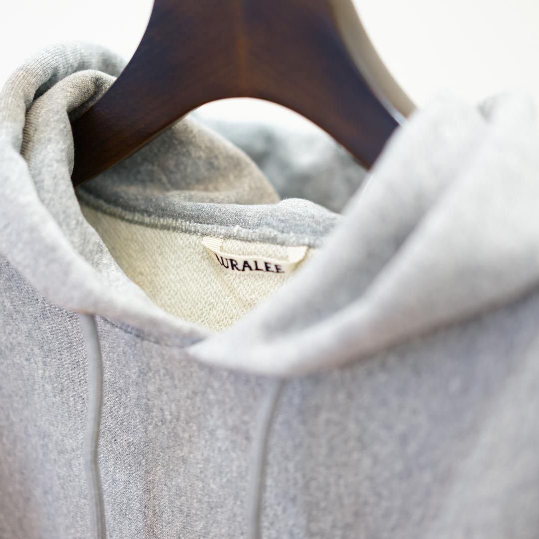 25SS オーラリー SMOOTH SOFT BD SWEAT P/O 25SS】AURALEE SMOOTH SOFT BD SWEAT P/O 