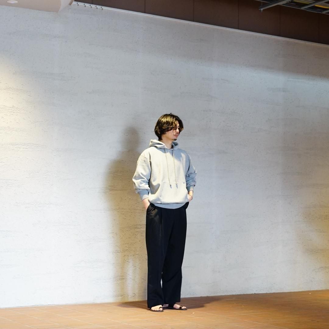 オーラリー　25ss SMOOTH SOFT BD SWEAT P/O AURALEE (オーラリー)Smooth Soft BD Sweat P/O Parke(A25SP01TU