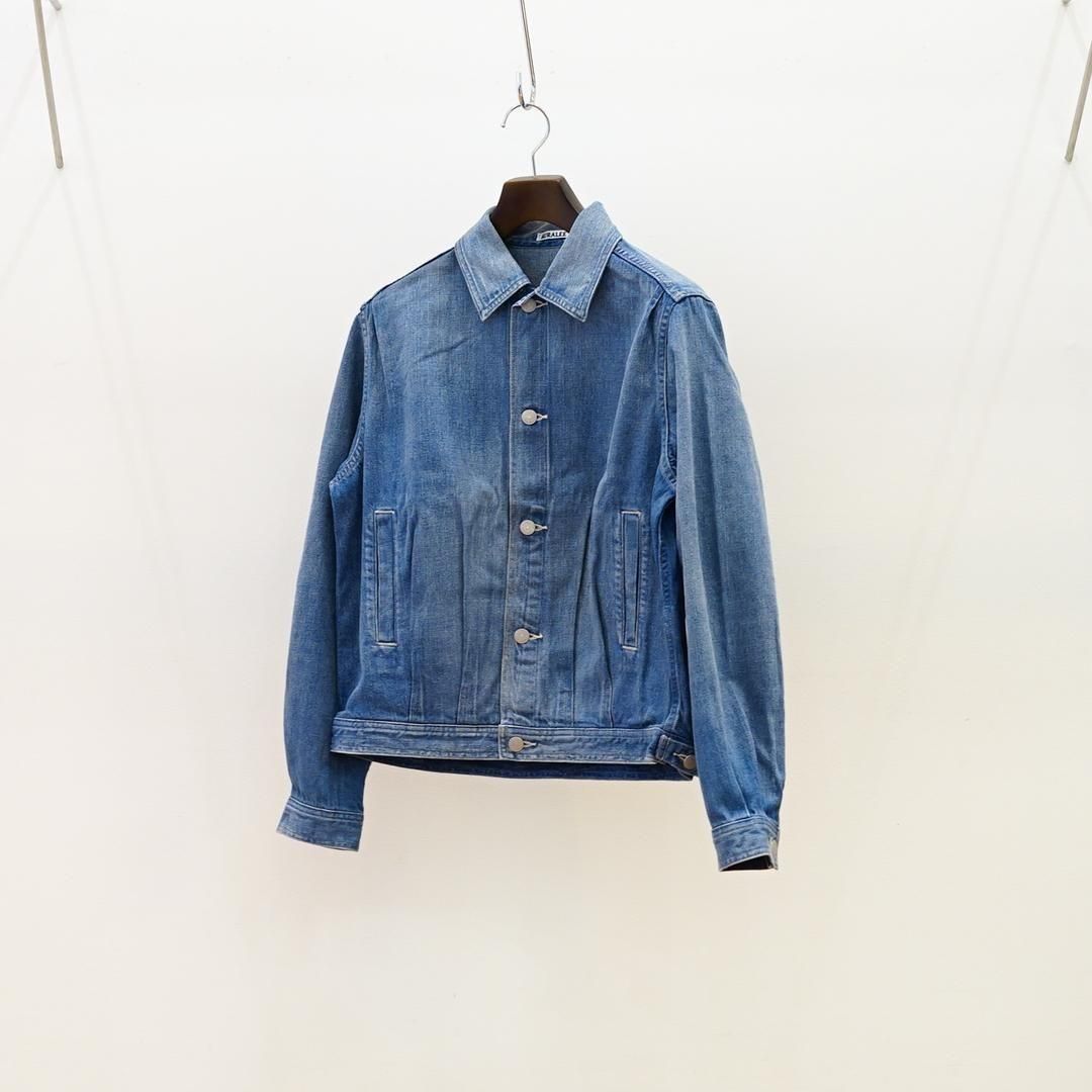 AURALEE (オーラリー)Selvedge Faded Light Denim Blouson