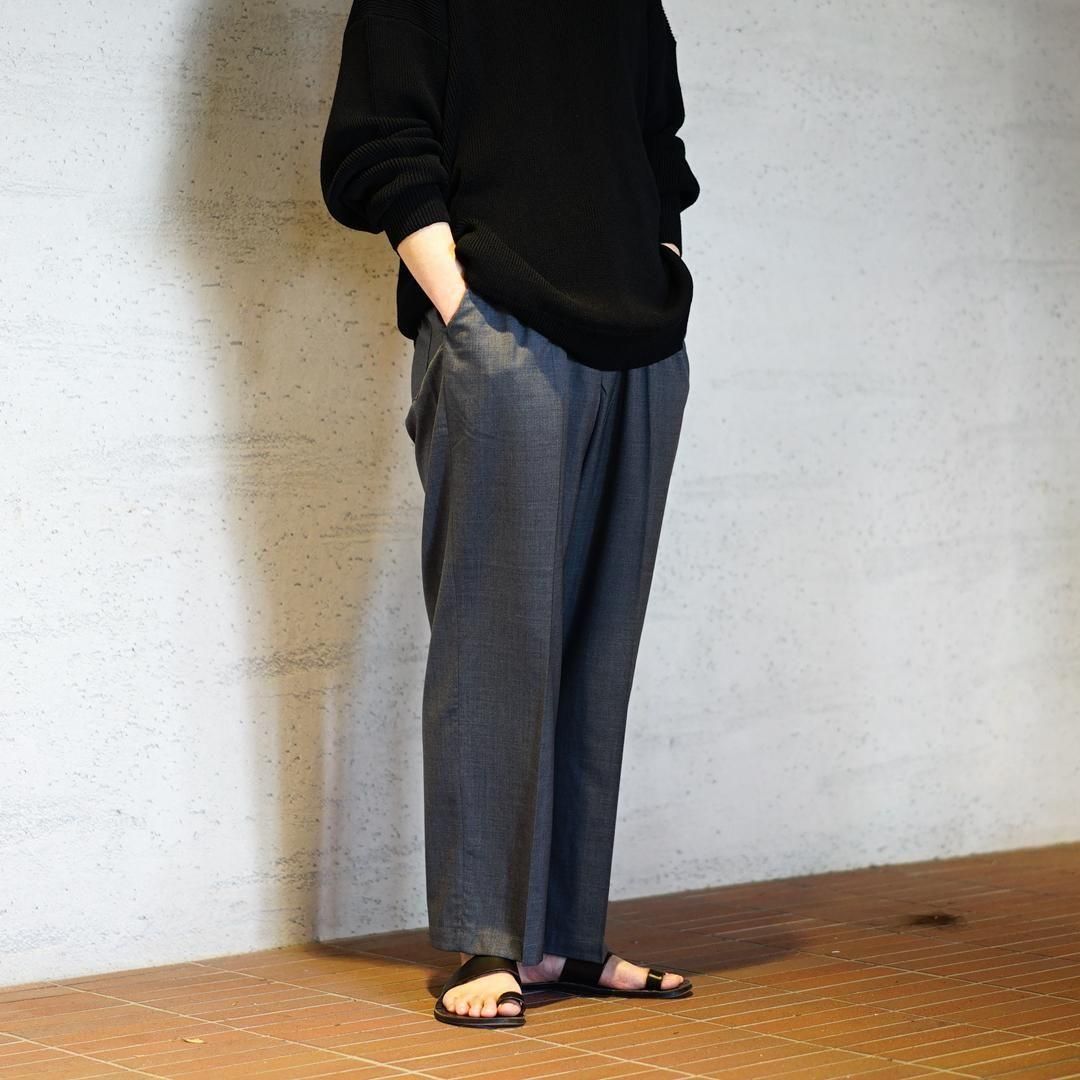 FARAH ファーラー Easy Tapered Pants スラックス FARAH (ファーラー) Easy Tapered Pants (FR0501-M4008)/C.Gray
