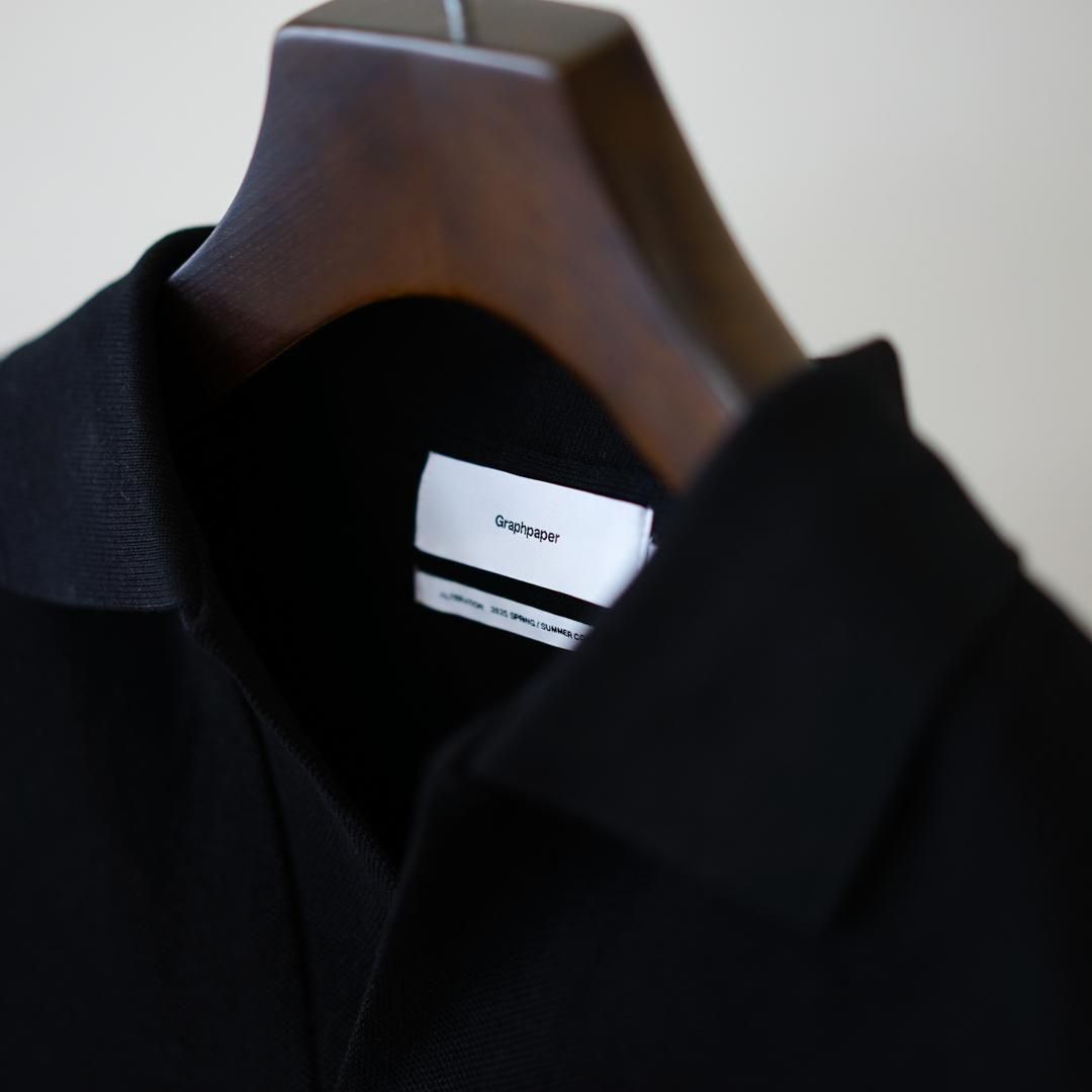 Graphpaper (グラフペーパー) Cotton Pique Jersey S/S Skipper