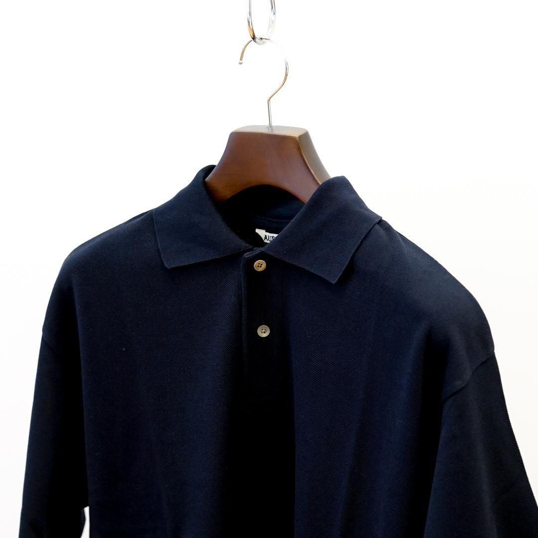 AURALEE (オーラリー) Pima Cotton Heavy Pique POLO(A25SP01SK