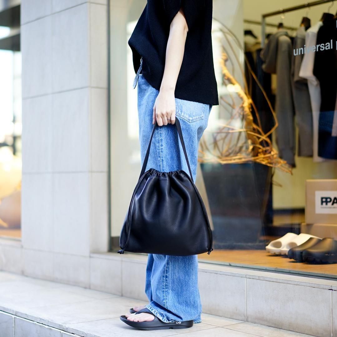 Aeta(アエタ)DRAW STRING ONE SHOULDER:S (DA117)/Black