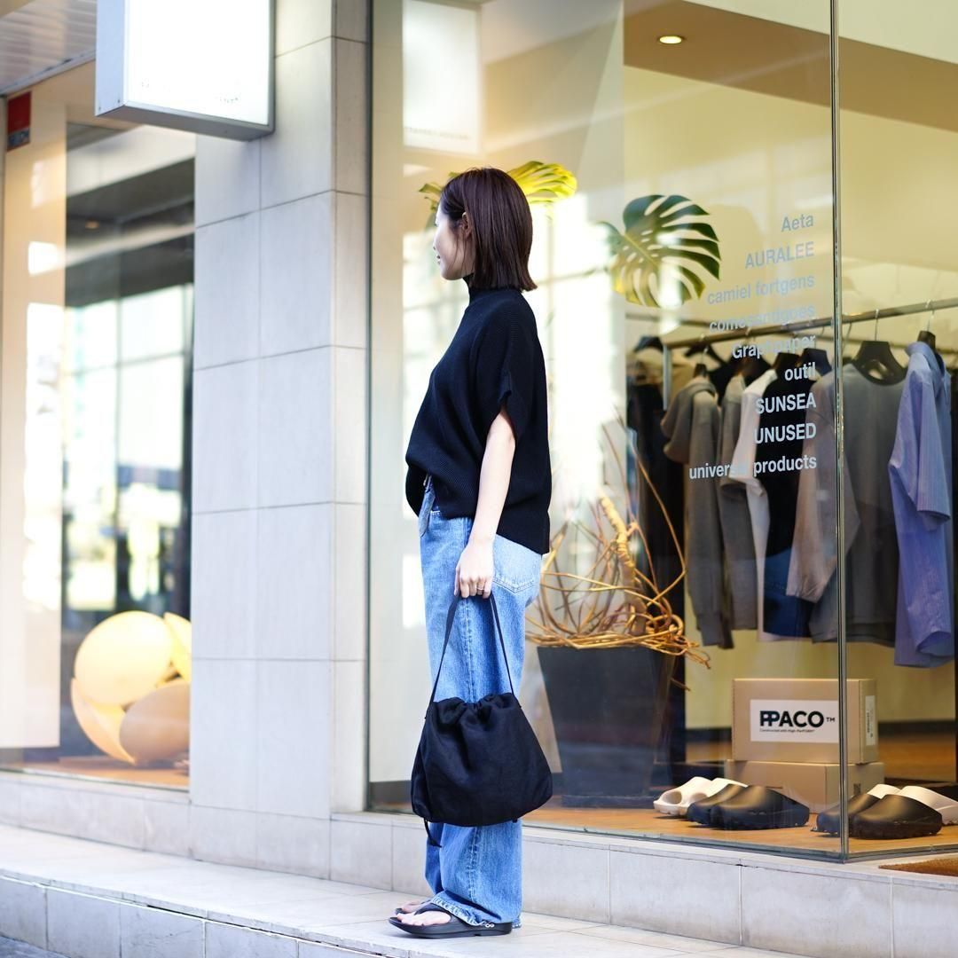 Aeta(アエタ) Draw String One Shoulder:S(HM04)/Black