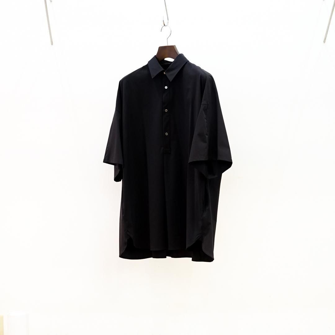Graphpaper (եڡѡ) Flex Tricot S/S Pullover Shirt (GM252-50038)/Black
