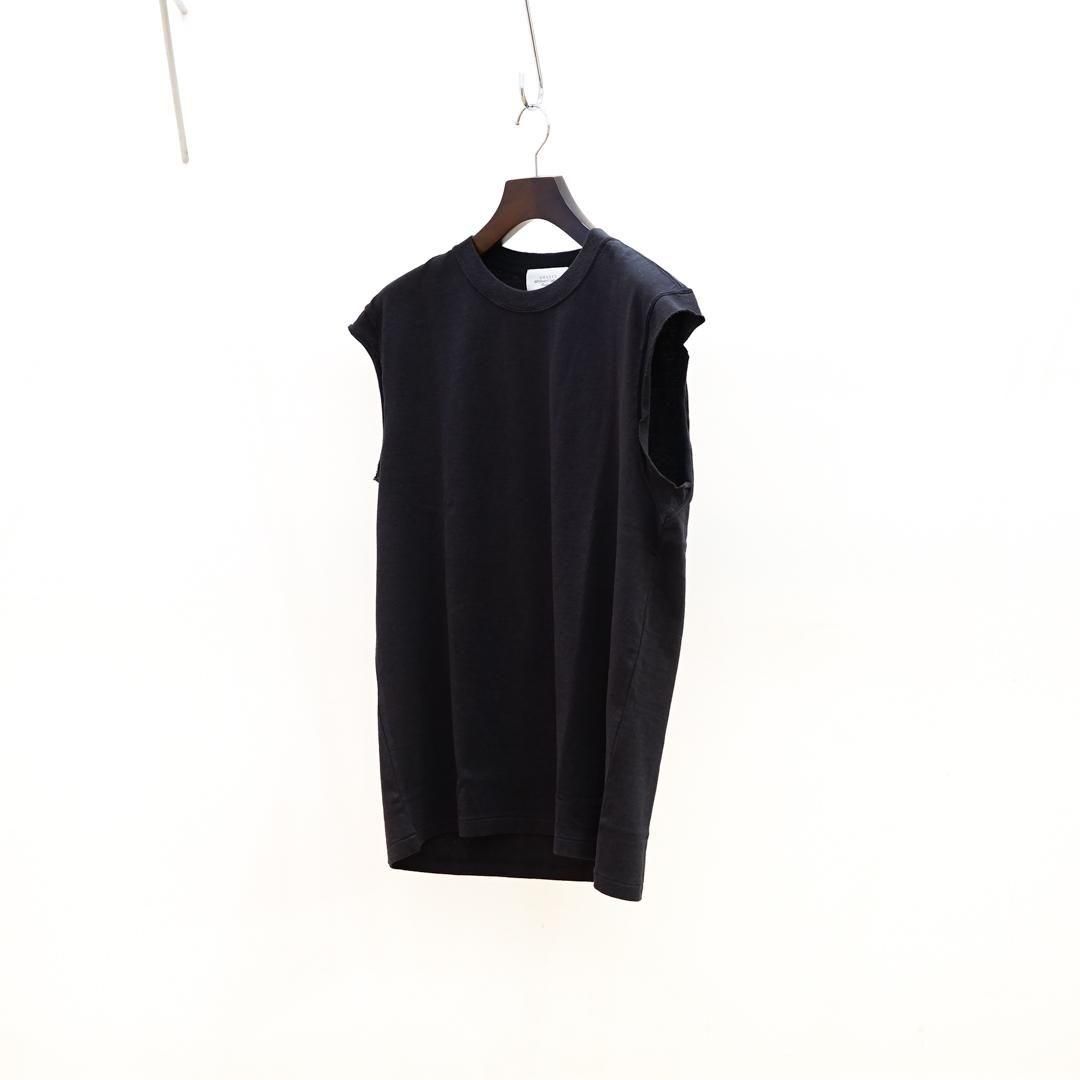 UNUSED (桼) No Sleeve Tee (US2476)/Black