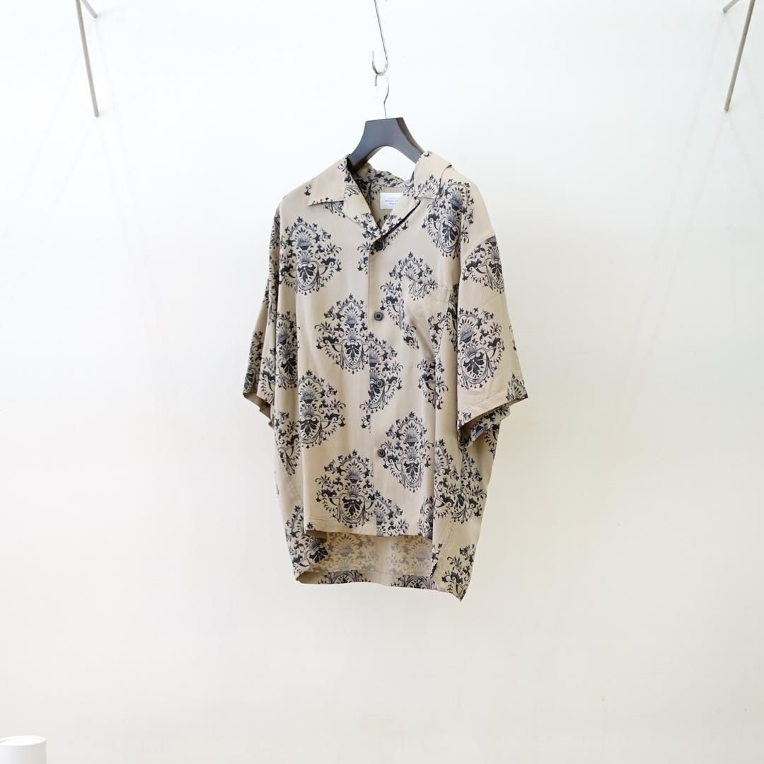 UNUSED (桼) Short Sleeve Shirt (US2500)/Beige