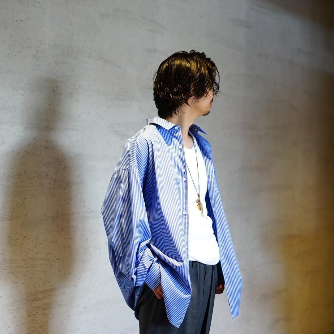 Graphpaper (グラフペーパー) SIDOGRAS L/S Oversized Regular Collar