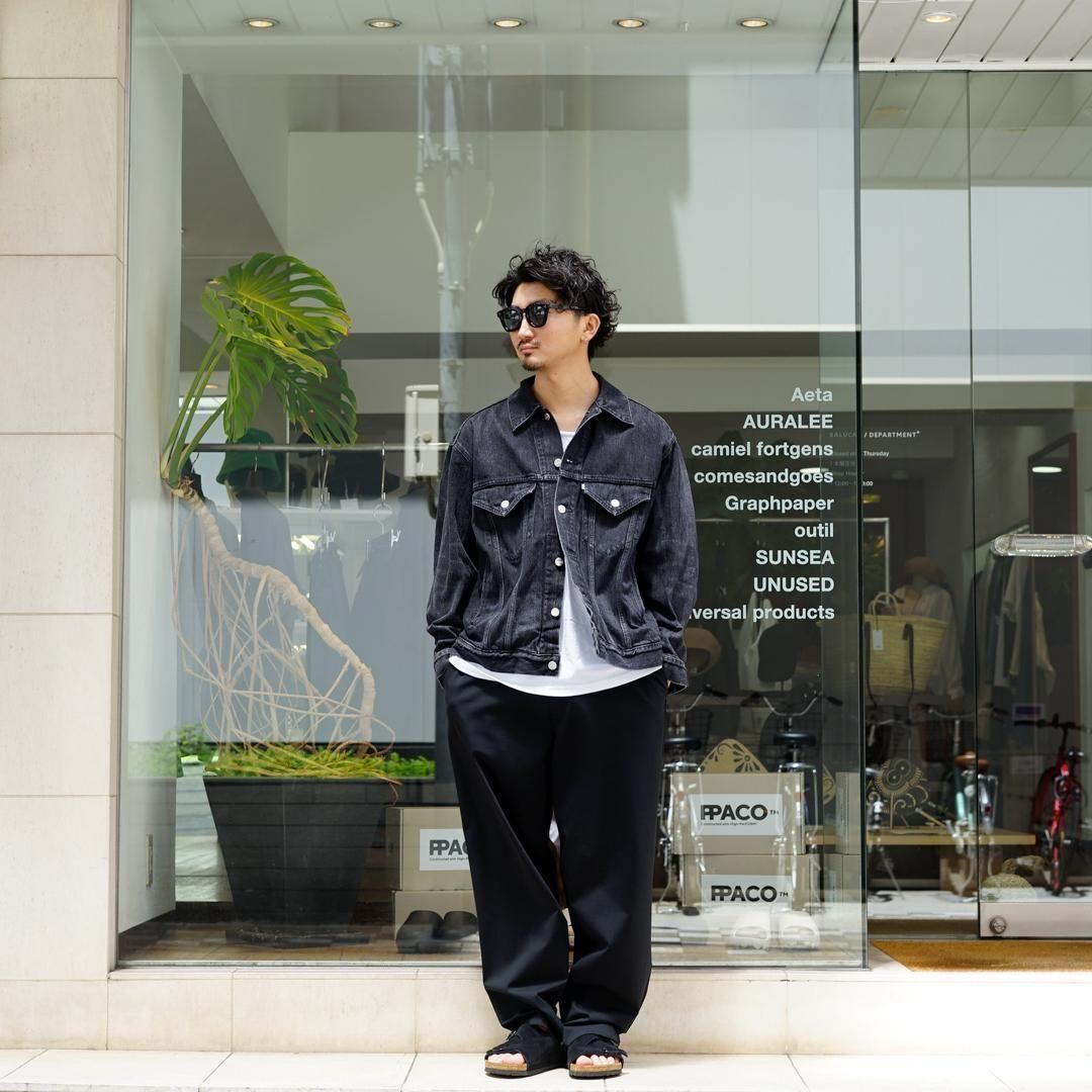 Graphpaper (グラフペーパー)Compact Ponte Wide Tapered Chef Pants