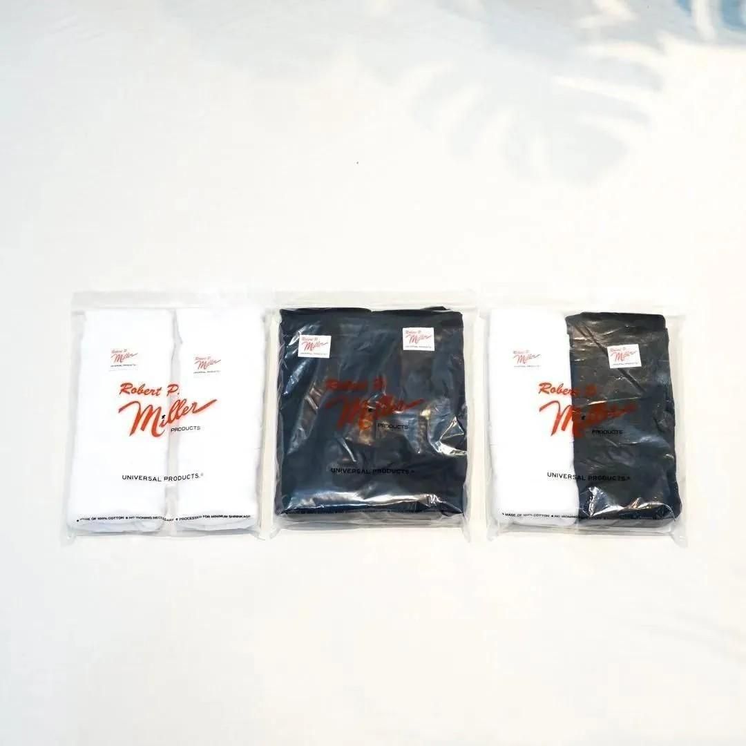 [25AW] UNIVERSAL PRODUCTS (˥Сץ) Miller 2Pac Tank Top
(251-60902)/White/Black/Mix