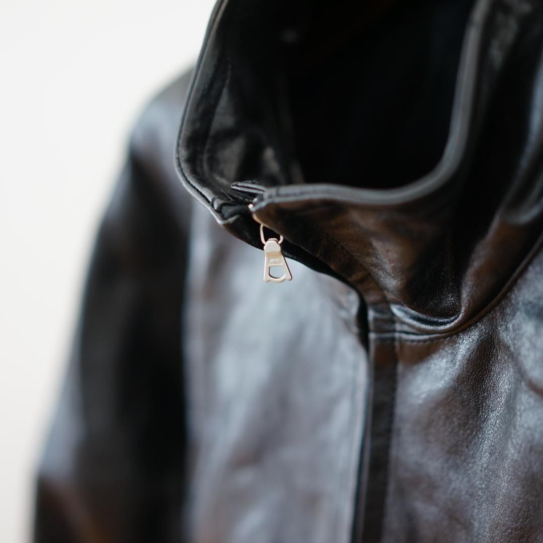 【AURALEE】25aw LAMB LEATHER ZIP BLOUSON 25AW】AURALEE LAMB LEATHER ZIP BLOUSON – Chum!