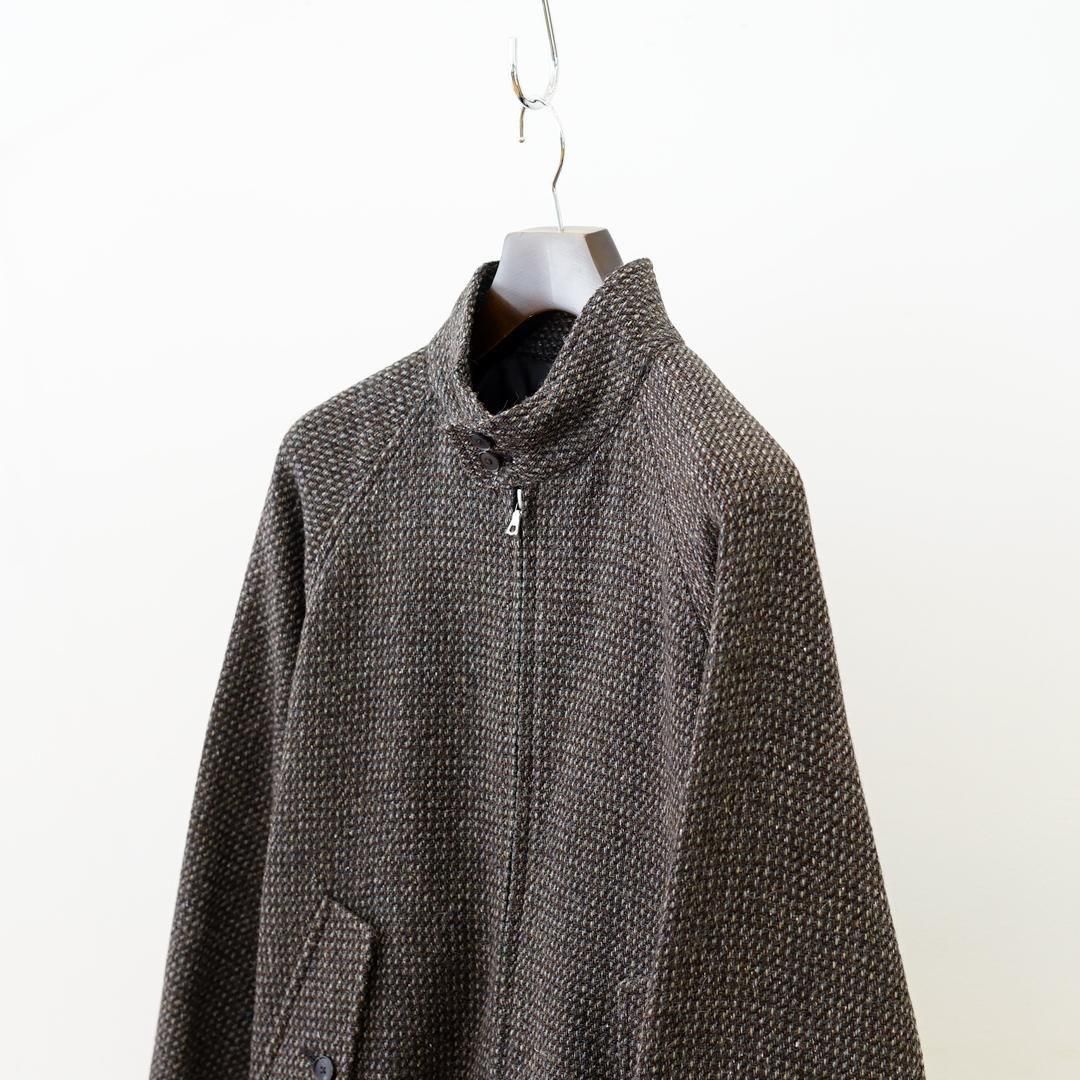 AURALEE (オーラリー)ALPACA WOOL SILK TWEED ZIP BLOUSON