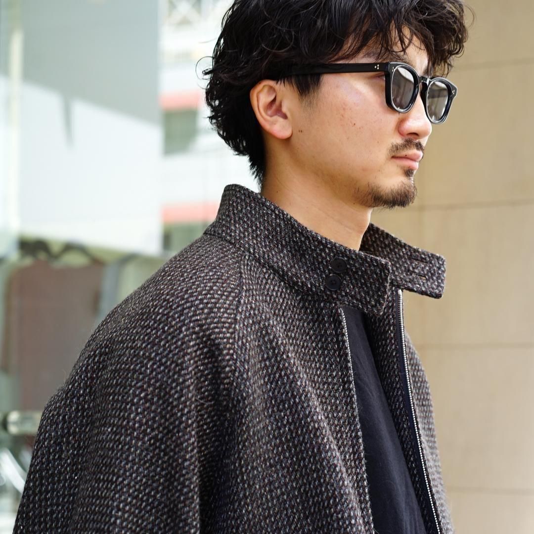 AURALEE (オーラリー)ALPACA WOOL SILK TWEED ZIP BLOUSON
