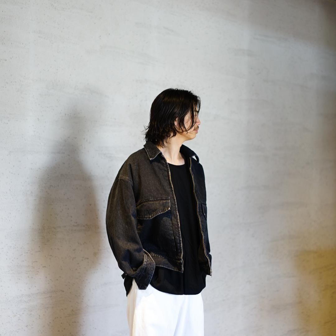 archive シェープ ジャケット 平成 v系 グランジ Graphpaper_Selvage_Denim_Zip_J