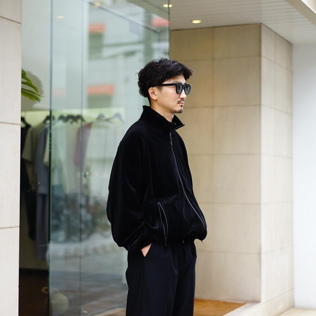 Graphpaper (グラフペーパー) Compact Velour Track Jacket(GM253