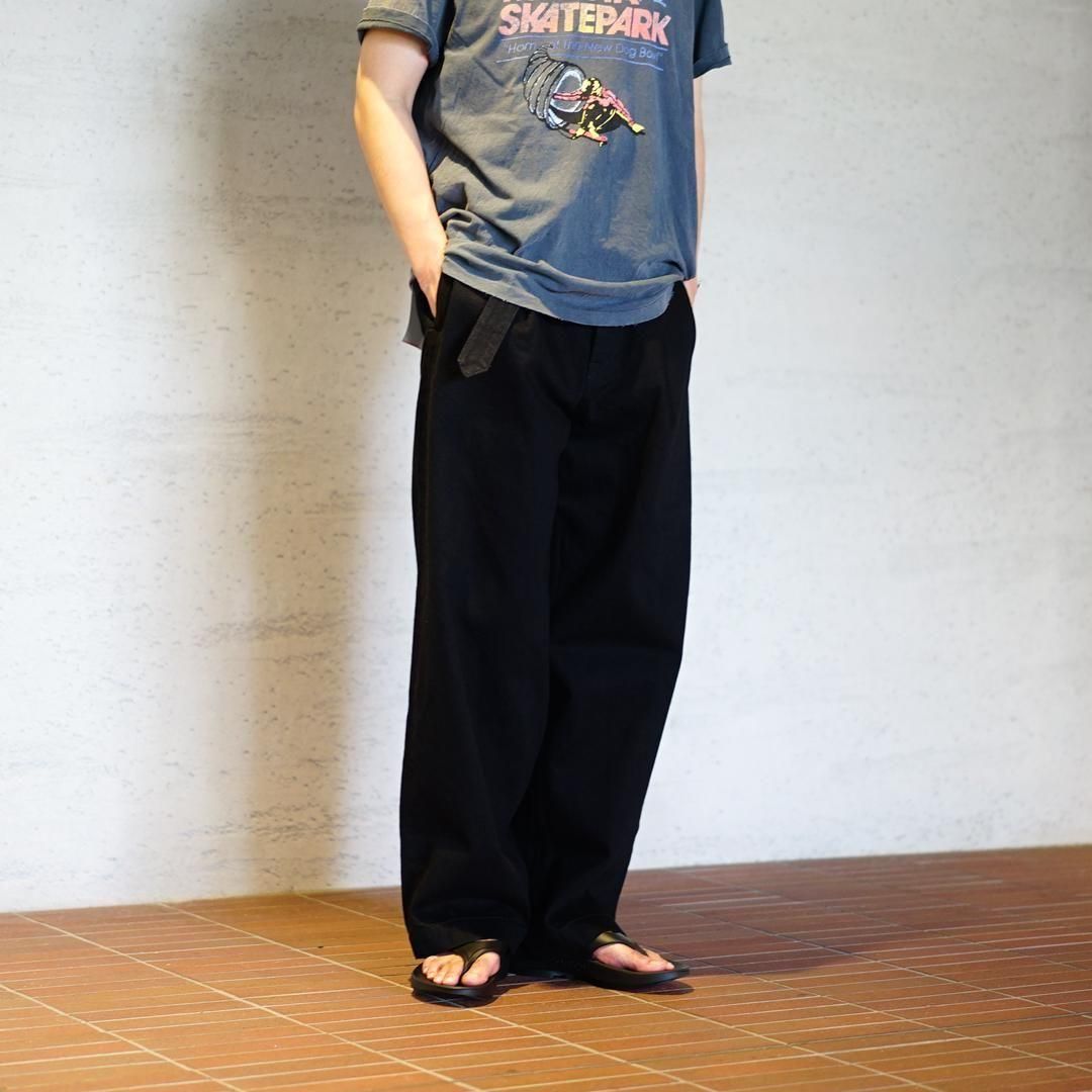 Graphpaper (グラフペーパー) Selvage Denim Belted Pants