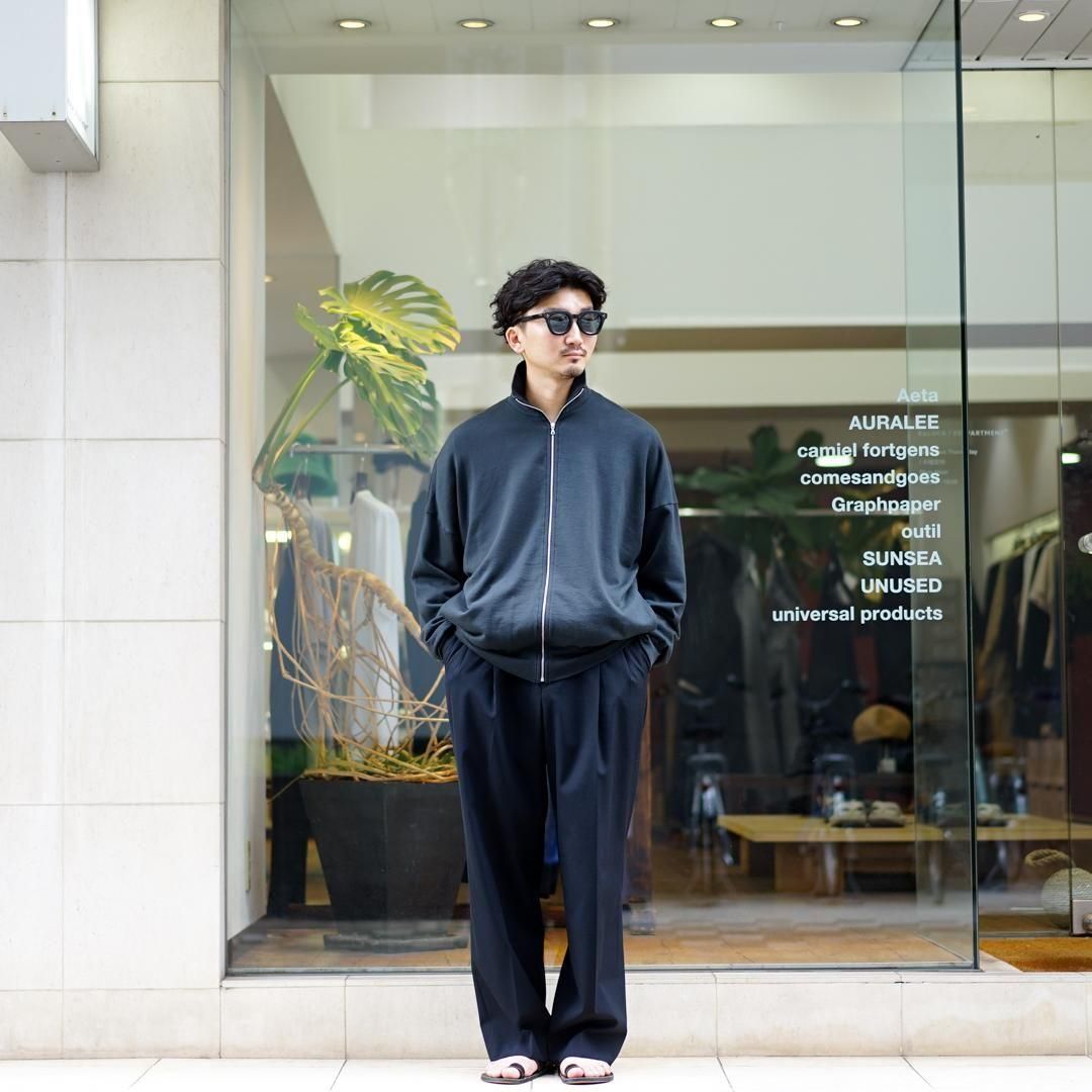 AURALEE (オーラリー)Super High Gauge Sweat Zip Blouson(A25AB01CU