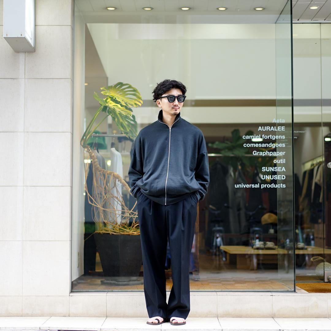 トップス AURALEE SUPER HIGH GAUGE SWEATZIPBLOUSON AURALEE SUPER HIGH GAUGE SWEAT ZIP BLOUSON | Le
