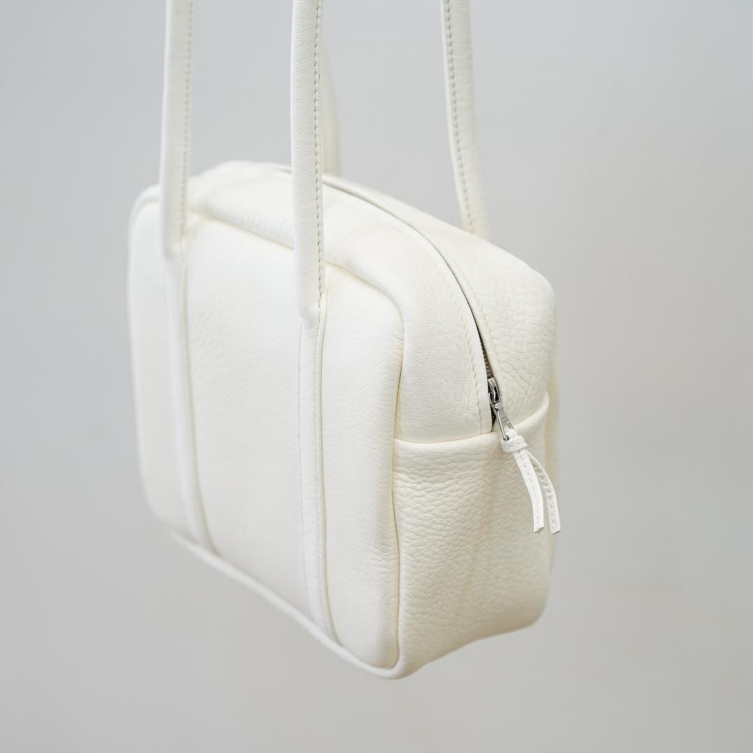 Aeta (アエタ)Square Boston Long Handle S (DA107)/White