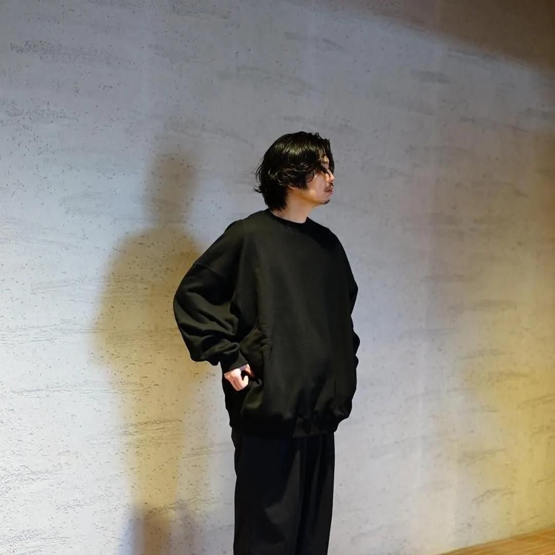 Graphpaper (グラフペーパー)AZUMA Terry Crew Neck Sweat (GU253