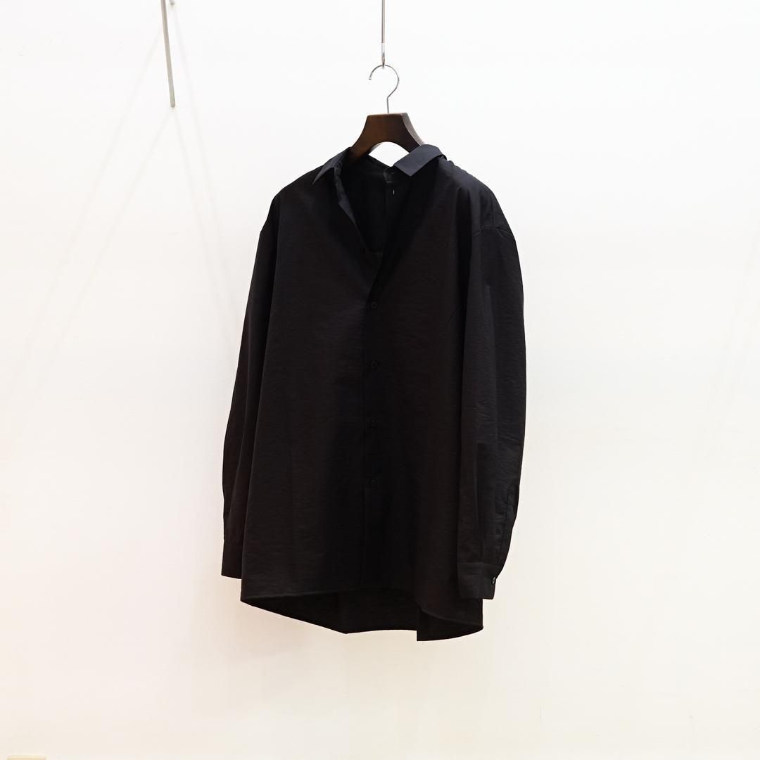 [unisex] BESTIAIRE(٥ƥ) Plain Shirt/Black