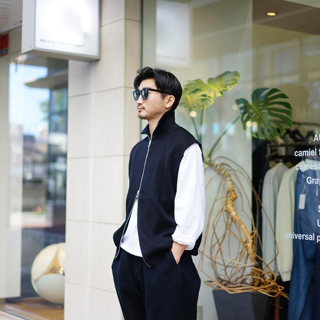 Graphpaper (グラフペーパー)High Density Drivers Knit Vest