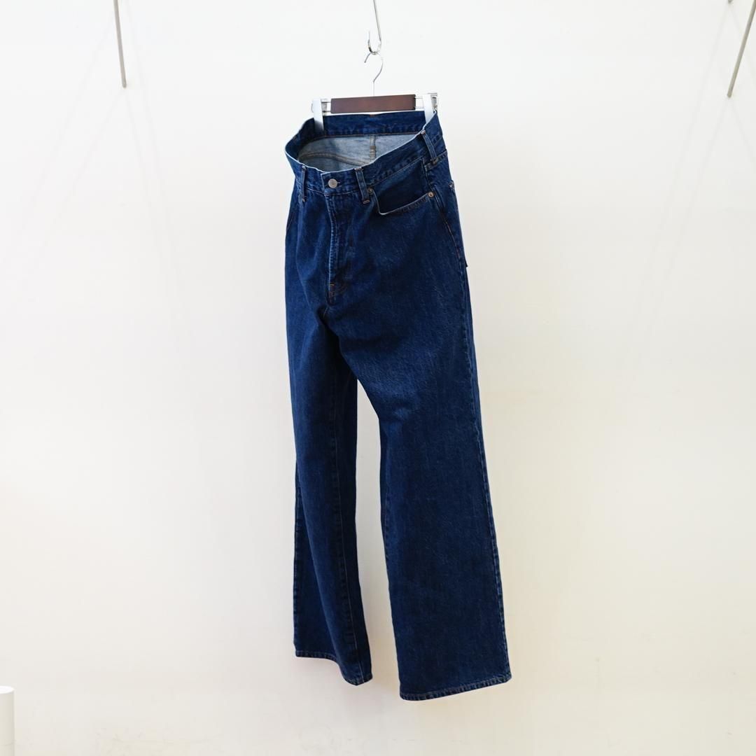 [unisex] UNUSED (桼) 14oz Denim buggy pants (UW1180)/Indigo
