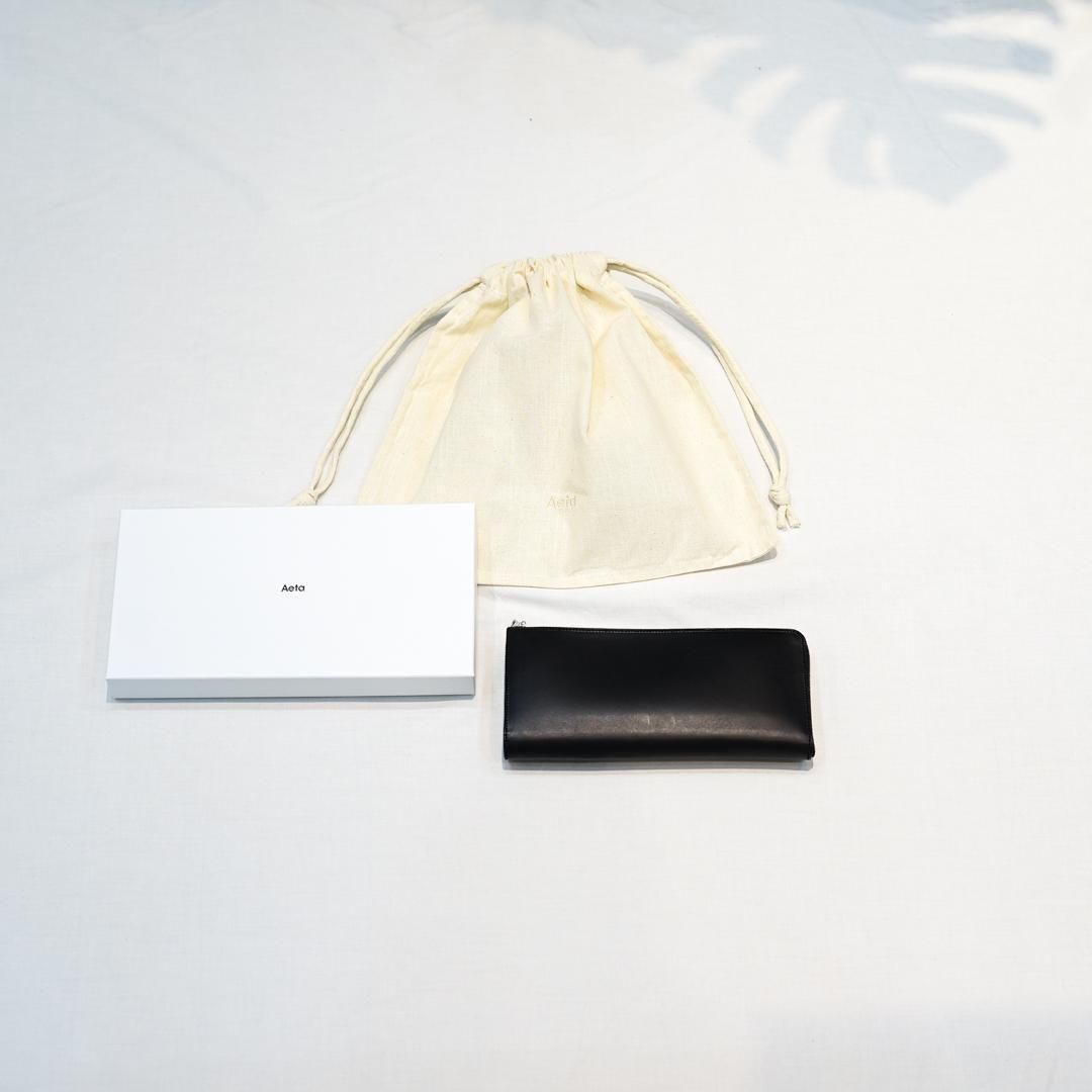 [unisex] Aeta() L-SHAPED LONG WALLET(VT21)/Black