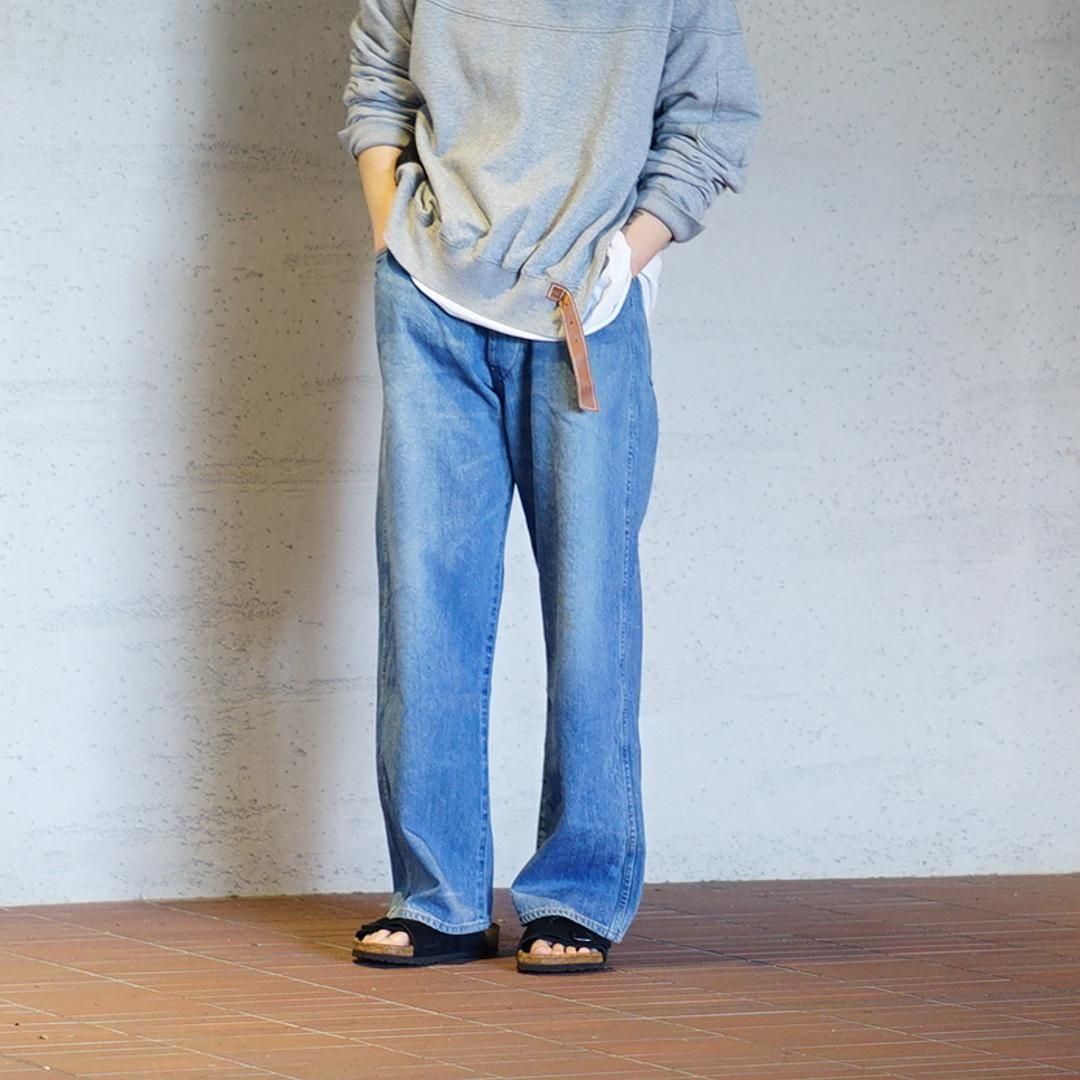 chimala(チマラ)Waist Adjustable Denim Pants/Smoky Light