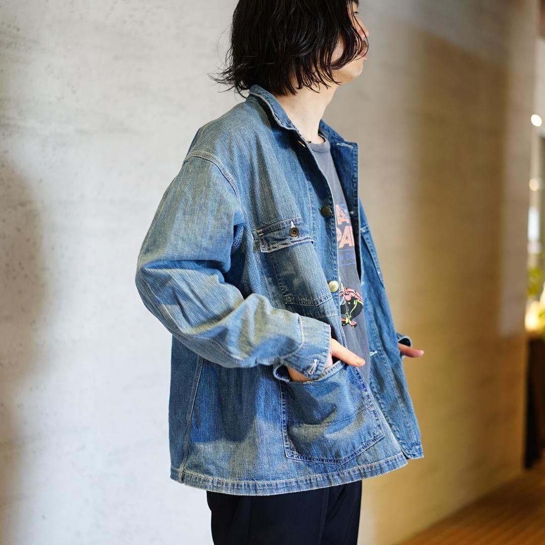 chimala(チマラ) Denim Short Chore Jacket/Light Vintage