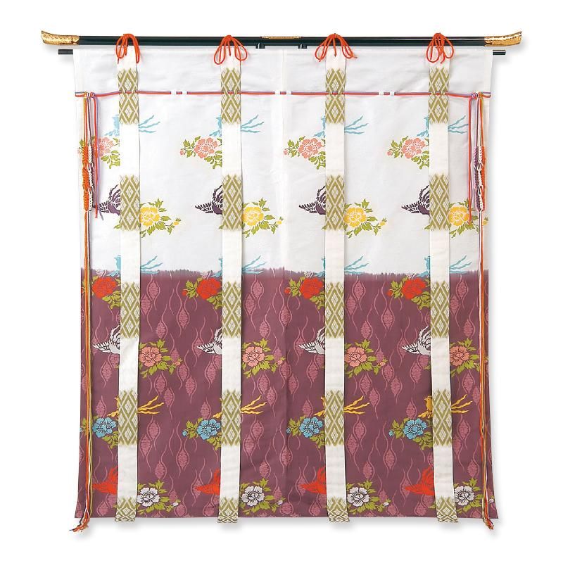 几帳(牡丹に鳳凰) - 民俗工芸｜神棚・装束・神祭具