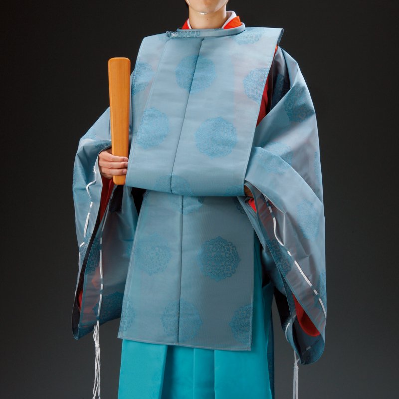 夏狩衣(唐花)(170-2) - 民俗工芸｜神棚・装束・神祭具