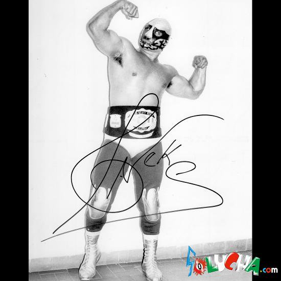 SOLUCHA.com / Canek Autographed Photo / カネック サイン入ブロマイド