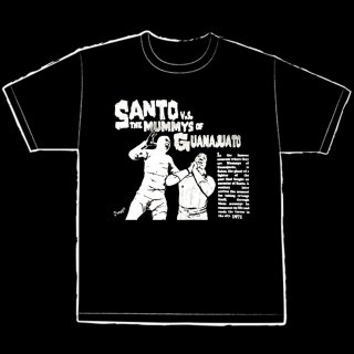 El Santo vs The Mummy T-Shirt / 롦 vs ޥߡ T