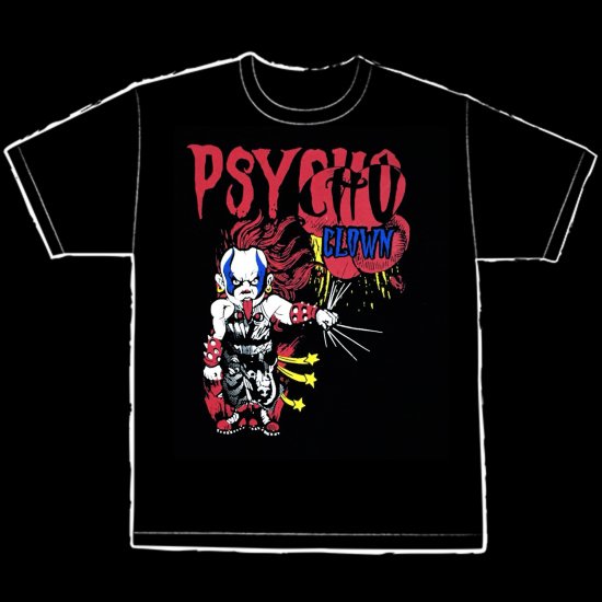 Psycho Clown Kid's T-Shirt / サイコ・クラウン キッズTシャツ