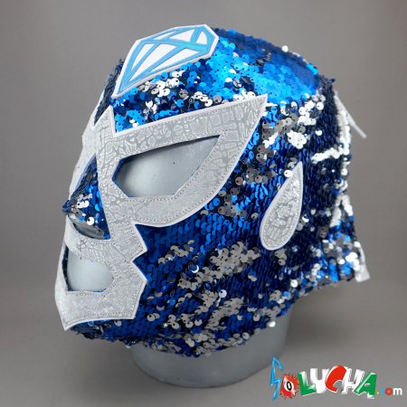 SOLUCHA.com / ディアマンテアスール ハイグレード応援用マスク / Diamante Azul CMLL ハイグレード応援用マスク