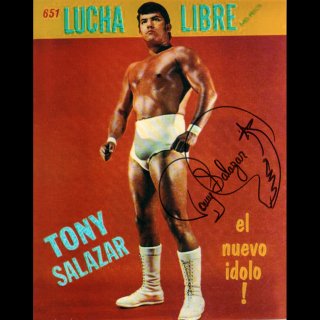 Tony Salazar  Autographed Photo #1 / ȥˡ饶 ֥ޥ #1