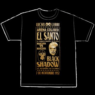 エル・サント vs ブラック・シャドー Tシャツ / El Santo vs Black Shadow T-Shirt