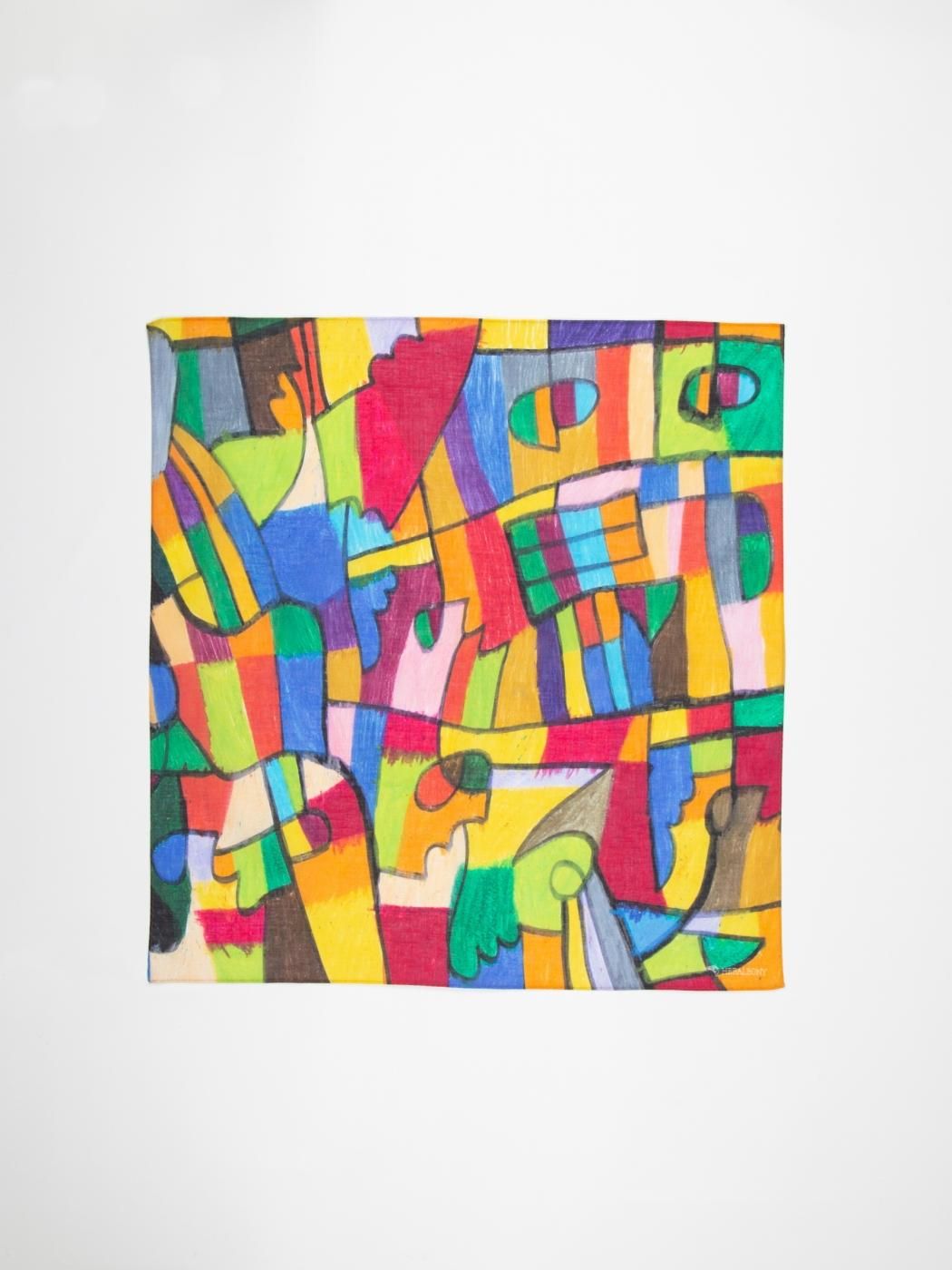 HERALBONY-إܥˡ-ART HANDKERCHIEF- Satoru Kobayashi-ν