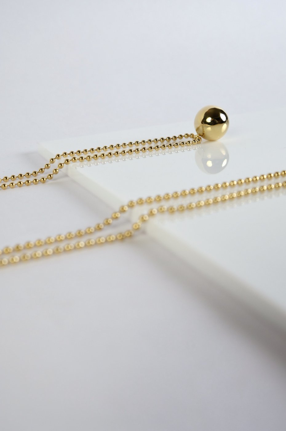 R.ALAGAN ララガン-BALL NECKLACE-GOLD - LOCALERS