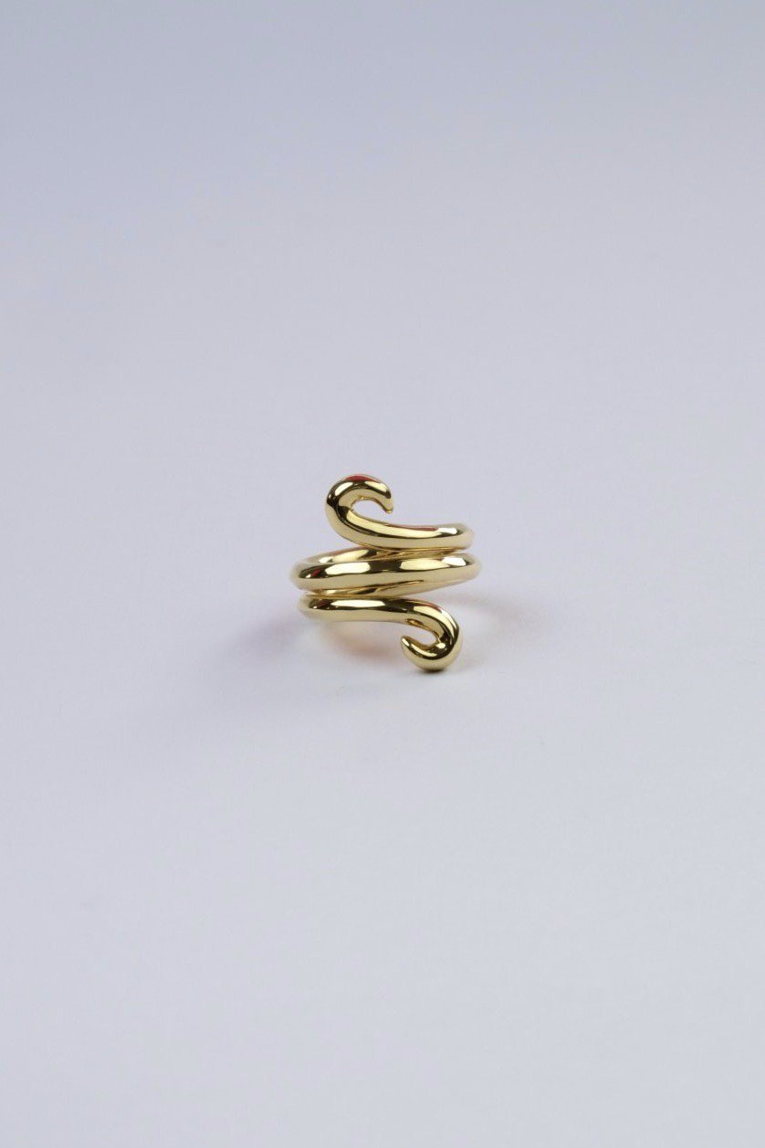 R.ALAGANララガン Fickle Line Earrings アクセサリー（www.leforjeffreyscott.com）