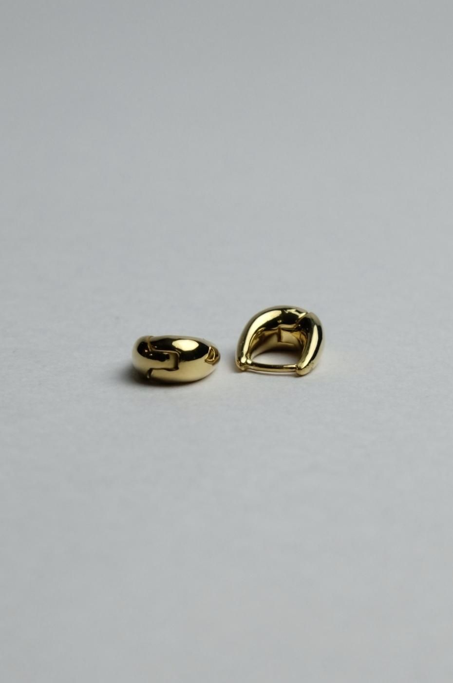 R.ALAGAN ララガン-TINY TINY PUFFY HOOPS-GOLD - LOCALERS