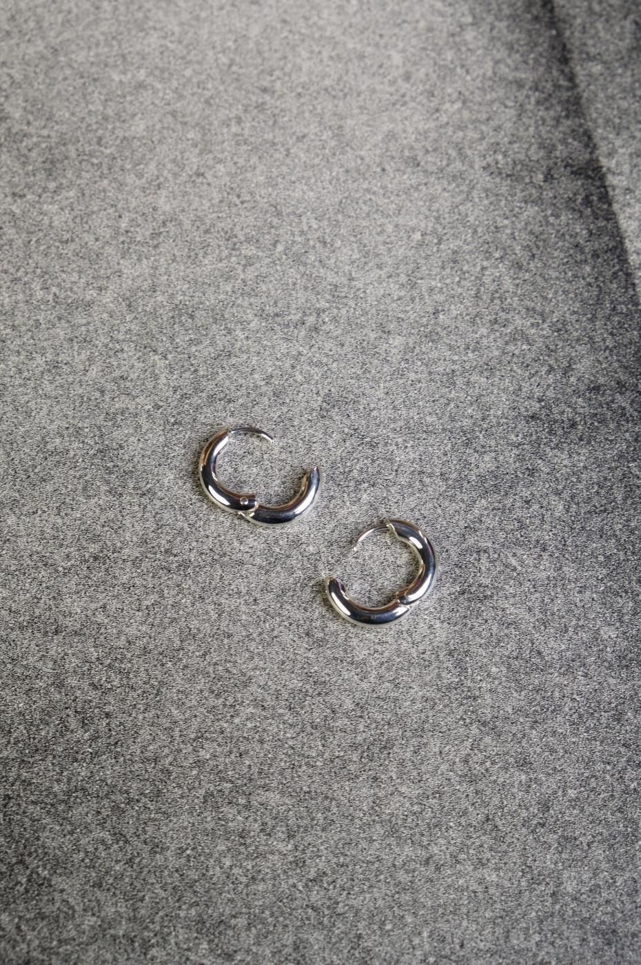 R.ALAGAN ララガン-TINY ALL ROUND HOOPS-SILVER- - LOCALERS
