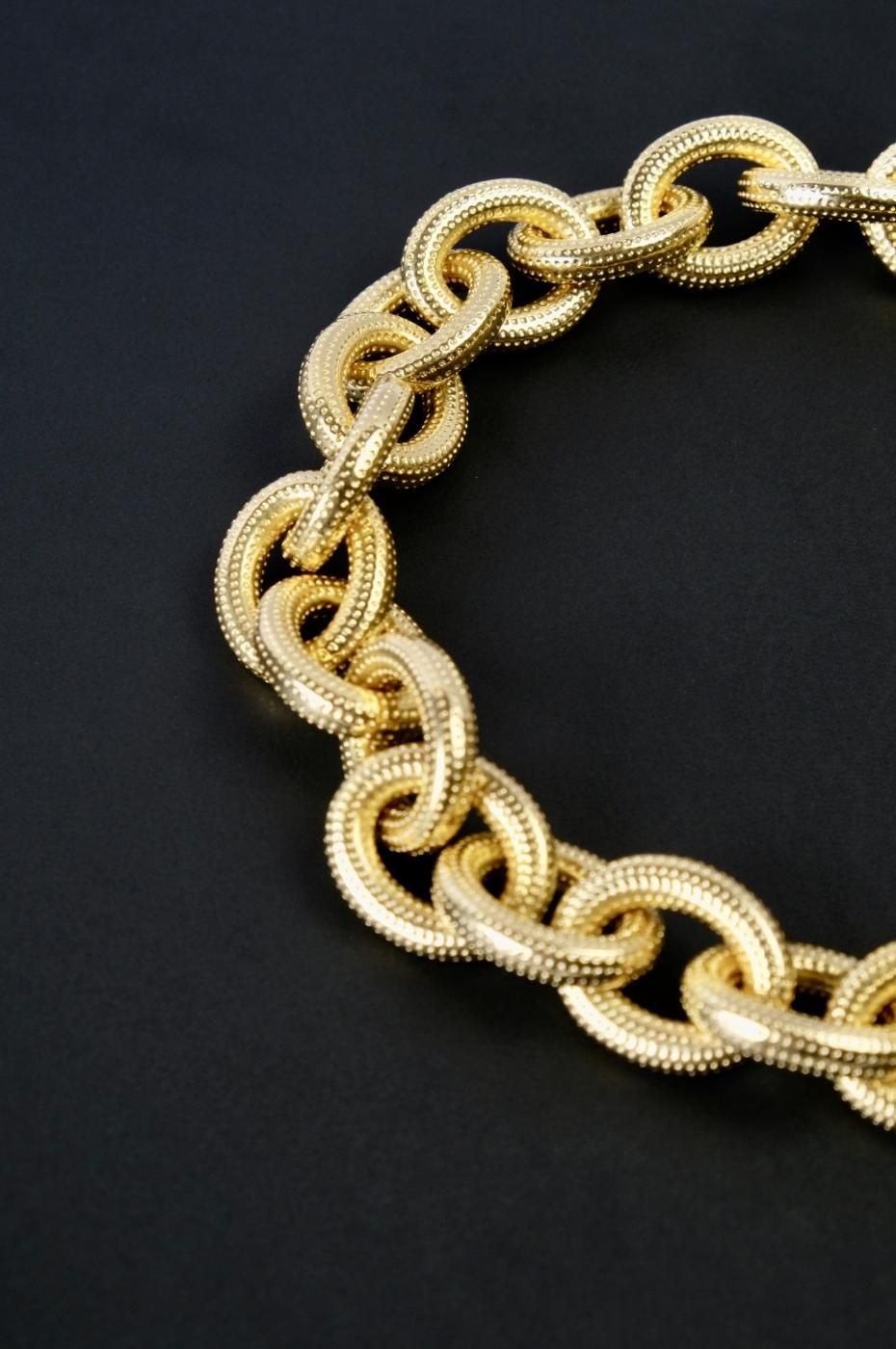 R.ALAGAN ララガン-DOT ITALIAN CHAIN NECKLACE-GOLD - LOCALERS