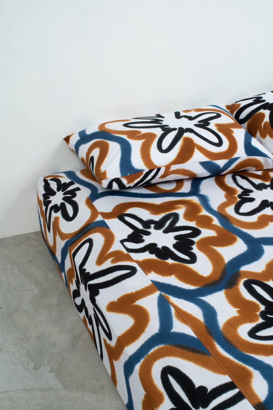 SUKU HOME ۡ-FITTED SHEET-RHYTHM(HAND PAINTED)